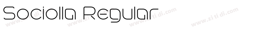 Sociolla Regular字体转换